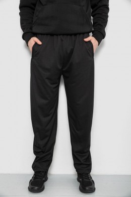 Спортивные штаны мужские, цвет черный, 244R41399