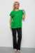 Футболка жіноча з принтом, колір зелений, 244R3017