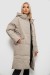 Куртка женская зимняя, цвет темно-бежевый, 244R8832