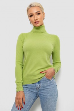 Гольф женский однотонный, цвет фисташковый, 204R921