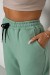 Спортивные штаны женские на флисе, цвет мятный, 238R57020 Спортивные штаны женские на флисе, цвет мятный, 238R57020