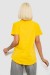 Футболка жіноча з принтом, колір жовтий, 244R2057 Футболка жіноча з принтом, колір жовтий, 244R2057