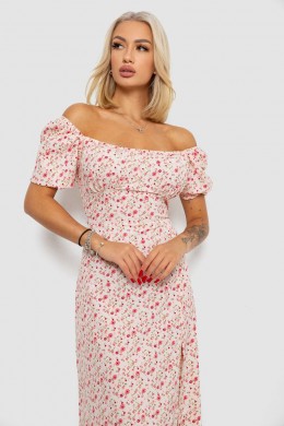 Платье софт с принтом, цвет розовый, 230R010