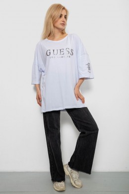 Футболка жіноча з принтом, колір білий, 244R3019