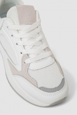 Кросівки жіночі, колір біло-сірий, 248RG30