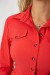 Сорочка жіноча однотонна, колір кораловий, 230R068 Сорочка жіноча однотонна, колір кораловий, 230R068