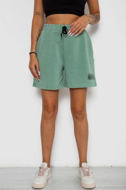 Шорти жіночі з принтом, колір оливковий, 238R132