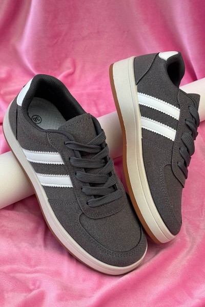 Кроссовки женские, цвет темно-серый, 248RJH600