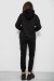 Спортивний костюм жіночий на флісі, колір чорний, 257R85 Спортивний костюм жіночий на флісі, колір чорний, 257R85