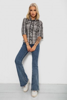 Рубашка женская  230R063-25, цвет Серый