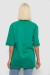 Футболка жіноча з принтом, колір зелений, 244R2803