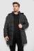 Куртка мужская зимняя удлиненная, цвет черный, 244RH76-10 Куртка мужская зимняя удлиненная, цвет черный, 244RH76-10