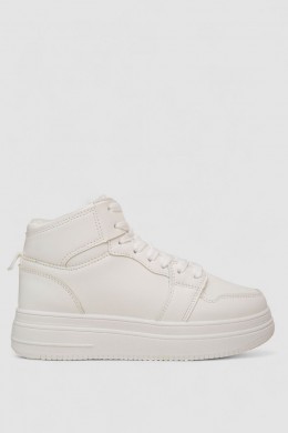 Кроссовки женские зимние, цвет белый, 248RBB07