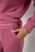 Спортивный костюм женский на флисе, цвет пудровый, 257R88
