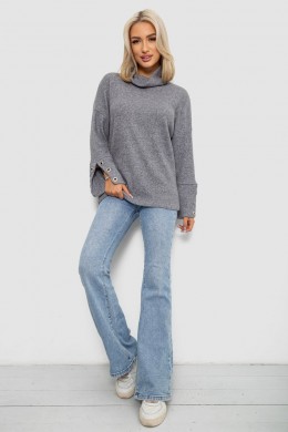 Гольф женский, цвет светло-серый, 257R111-1