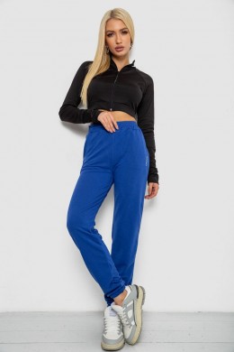 Спортивные штаны женские, цвет синий, 238R325