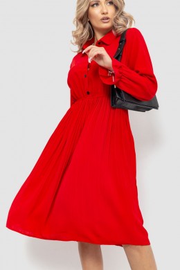 Ошатне плаття, колір червоний, 204R602