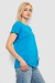 Футболка женская с принтом, цвет голубой, 244R3016 Футболка женская с принтом, цвет голубой, 244R3016