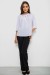 Блуза однотонная, цвет белый, 230R112-10 Блуза однотонная, цвет белый, 230R112-10
