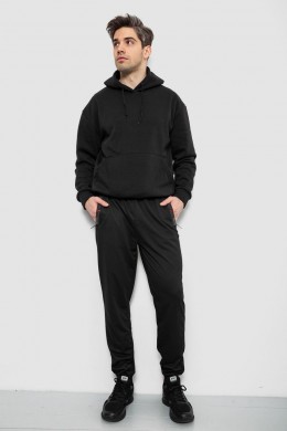 Спортивные штаны мужские, цвет черный, 244R429