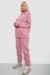 Спортивный костюм женский на флисе, цвет пудровый, 247R2012