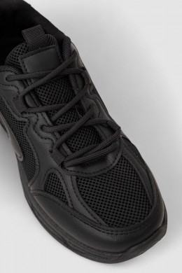 Кроссовки женские, цвет черный, 248RN90