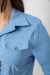 Сорочка жіноча однотонна, колір джинс, 230R068-5 Сорочка жіноча однотонна, колір джинс, 230R068-5