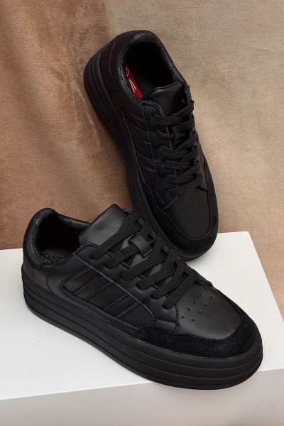 Кросівки жіночі демісезонні, колір чорний, 248RCX1590