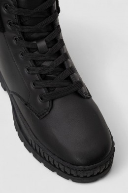 Ботинки женские зимние на меху, цвет черный, 248RCX1750