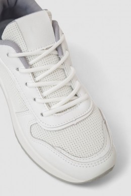 Кросівки жіночі, колір біло-сірий, 248RG70