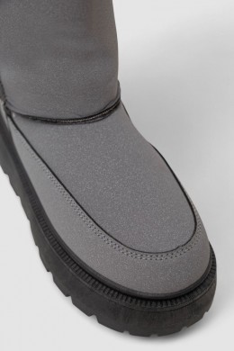 Уггі жіночі зимові на хутрі, колір сірий, 243R-A