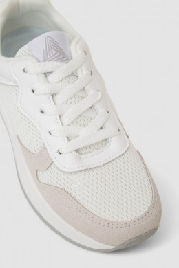 Кросівки жіночі, колір біло-сірий, 248RG20-7B