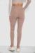 Лосины однотонные в рубчик, цвет мокко, 238R606 Лосины однотонные в рубчик, цвет мокко, 238R606