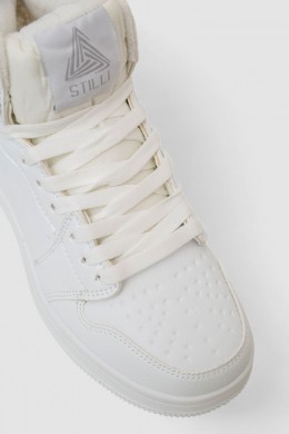 Кроссовки женские зимние на меху  -уценка, цвет белый, 248RHB470-U-3