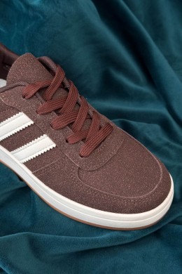 Кроссовки женские, цвет коричневый, 248RJH50