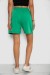 Шорты женские с принтом, цвет зеленый, 238R132