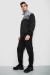 Спортивный костюм мужской, цвет черно-серый, 244R9160 Спортивный костюм мужской, цвет черно-серый, 244R9160