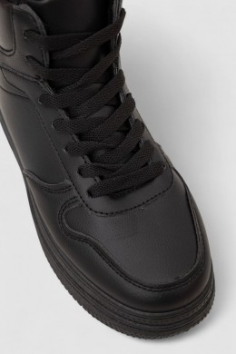 Кросівки жіночі зимові, колір чорний, 248RBB03