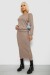 Костюм женский повседневный, цвет мокко, 257R130 Костюм женский повседневный, цвет мокко, 257R130