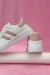 Кроссовки женские демисезонные, цвет бело-розовый, 248RBK10 Кроссовки женские демисезонные, цвет бело-розовый, 248RBK10