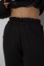 Спортивный костюм женский на флисе, цвет черный, 244R1555