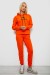 Спортивный костюм женский двухнитка, цвет оранжевый, 214R1419-007
