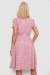 Платье софт с принтом, цвет розовый, 230R1016 Платье софт с принтом, цвет розовый, 230R1016