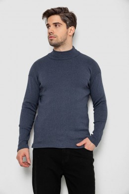 Гольф мужской на флисе, цвет синий, 238R338