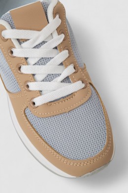 Кросівки жіночі, колір сіро-бежевий, 248RG150-97