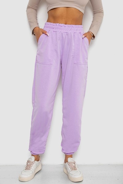 Спортивні штани жіночі, колір бузковий, 238R347-1