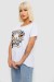 Футболка женская с принтом, цвет белый, 244R2065