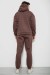 Спортивный костюм мужской на флисе, цвет мокко, 238R029