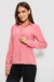Сорочка жіноча однотонна, колір рожевий, 230R100-5 Сорочка жіноча однотонна, колір рожевий, 230R100-5