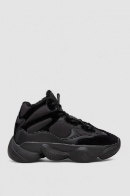 Кроссовки мужские зимние на меху  -уценка, цвет черный, 248RCX707-U